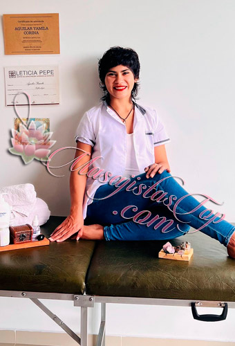 Corina Masajista en Villa Crespo. Masajes relajantes, descontracturantes, sedativos de pies a cervical con diferentes técnicas. Haz una pausa en tu rutina y regálate un momento de paz: mis masajes están diseñados para combatir contracturas, reducir el estrés y ayudarte a alcanzar un estado de relajación total y rejuvenecimiento. Atención en camilla o tatami. Servicio de ducha. Reserva de turnos. Masajistas en Villa Crespo Caba Buenos Aires Argentina Masajes Masajistas Top