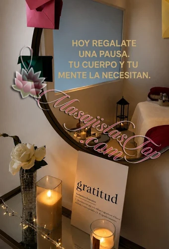 Lujan Masajista en Caballito. Tú mereces un momento de relajación absoluta, descontracturantes, relajantes y sensorial. Ven a disfrutar de una experiencia única y te permitas olvidar de todo por un momento en mi espacio especialmente acondicionado. La sesión duran entre 30 y 60 minutos (agradezco puntualidad). Estoy dispuesta a ofrecerte un excelente momento de relax y tranquilidad Solo recibo pacientes respetuosos y de trato amable, te espero. Atención solo en consultorio. Servicio de ducha. Blanquearía impecable. Frigobar de cortesía. Atención ambos sexos. Reserva de turnos. Masajes en Caballito Buenos Aires Argentina Masajes Masajistas Top